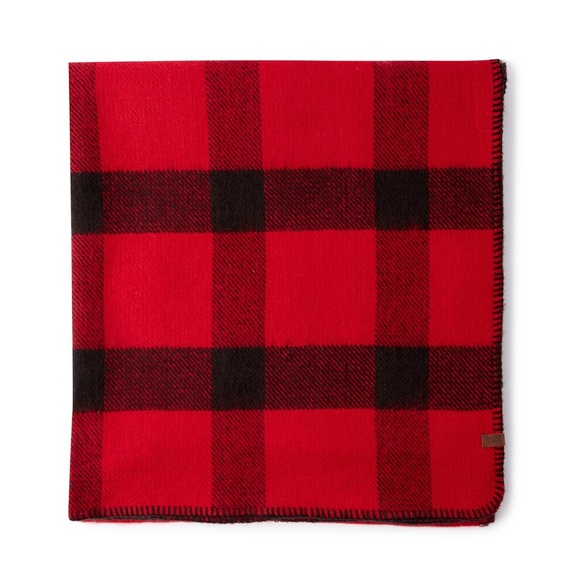 Roots Accessories - ROOTS PARK PLAID BLANKET SCARF